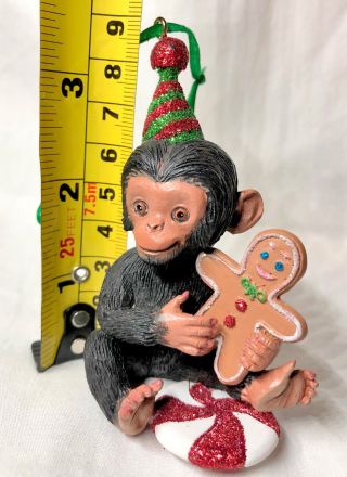 Danbury,  Baby Animal Ornaments,  Baby Chimpanzee,  Monkey