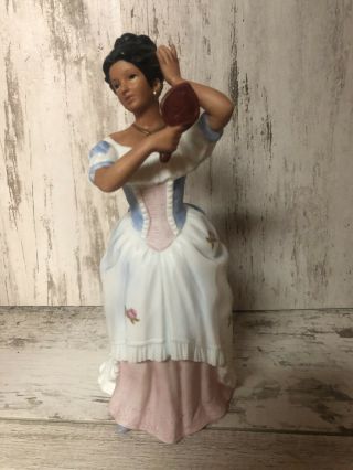 Homco Home Interiors Porcelain Figurine Lady Figurine Belle Of The Ball