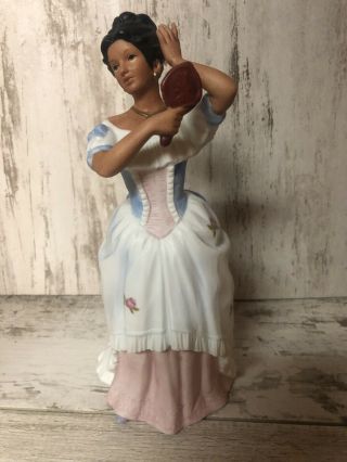 HOMCO Home Interiors Porcelain Figurine LADY Figurine BELLE OF THE BALL 2