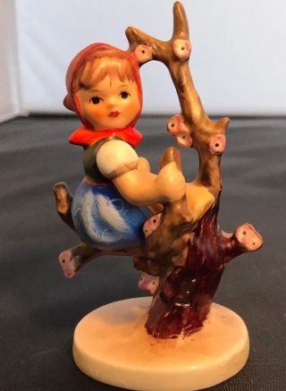 Goebel Hummel Figurine Girl in Apple Tree 141 Germany 1960 - 1972 2