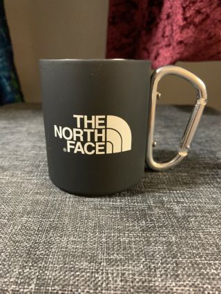 The North Face Black Stainless Steel Carabiner/clip Mug - Cup/superb