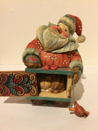 G.  Debrekht Artistic Studios “curious Kitty” Surprise Santa Boxes 51917 - 2011
