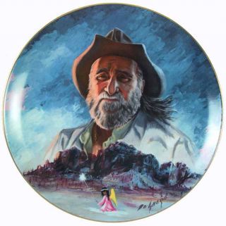 Artists Of The World Plate Degrazia & His Mountain (1983) 60176