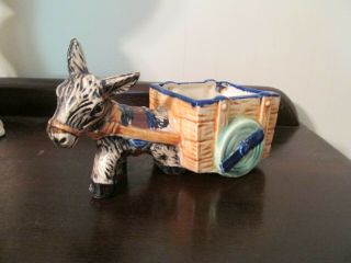 Donkey Cart Planter Made In Occupied Japan