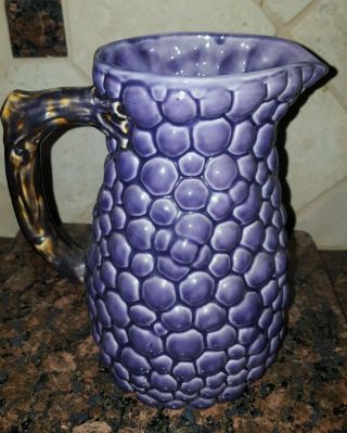 Euc Jay Willdred Andrea By Sadek Purple Grape Glass Pitcher