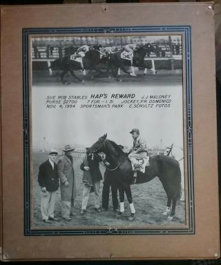 Nov.  4,  1954 Winners Circle Horse & Jockey Hap 
