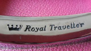 VINTAGE ROYAL TRAVELLER BY SAMSONITE MAKE UP TRAIN CASE TRAVELLING LUGGAGE /KEY 2