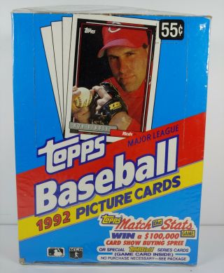 Topps Major League Baseball Picture Cards (1992) 36 Ct.