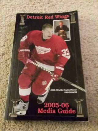 Detroit Red Wings Media Guide - 2005/2006 Nhl Hockey