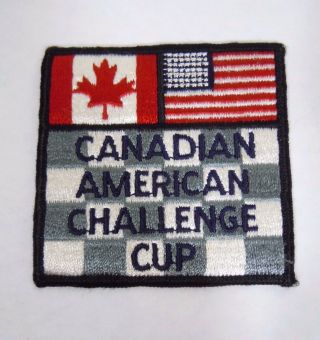 Vintage Can - Am Challenge Cup Embroidered Sew - On Patch 3.  25 " Road Racing