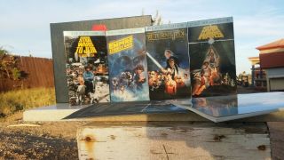 Vintage Star Wars Trilogy Vhs Special Letterbox Collectors Edition Lucas 4 Tapes
