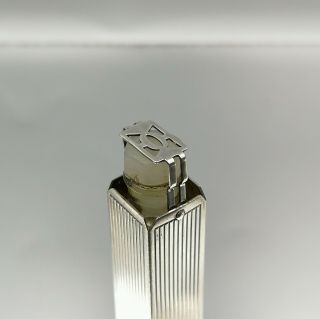 Very Rare Dunhill solid sterling silver perfumer holder famous lighter brand 3