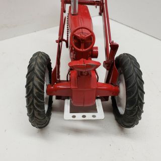 Vintage 1950 ' s Tru Scale Tractor with Loader for restoration or custom 3