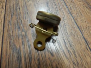 Vintage Marble’s Pin On Compass - Gladstone Michigan 1” Brass Marble Arms 3