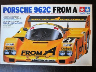 Vintage Tamiya 1/24 Porsche 962c From A Valuable
