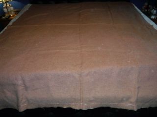 Vintage Bello 100 Wool Blanket - 89 X 62 Inches