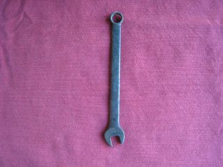 Snap - On 1/2 " Vintage Combination 12 Point Box & Open End Wrench Goex - 16 Usa