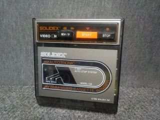 Vintage Solidex 8mm Camcorder Video Tape Cassette Rewinder 728