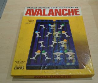 Vintage Parker Bros.  Avalanche Board Game
