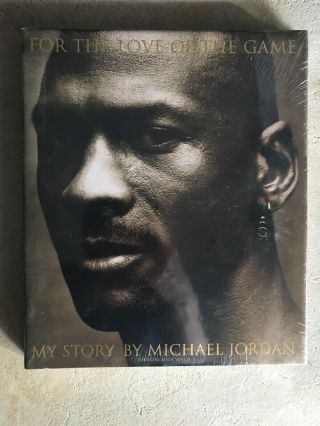 " For The Love Of The Game " My Story By Michael Jordan And Mark Vancil 1998 Book