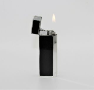Authentic Cartier Lighter.  925 Sterling Silver & Black Onyx 1930 Paris
