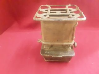 Antique/vintage Cast Iron Double Burner Camp Stove And Heater