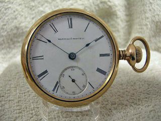 Vintage Elgin 18 Size Model 3,  Grade 10 Pocket Watch,  Running Fine