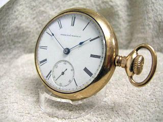 Vintage Elgin 18 size Model 3,  Grade 10 pocket watch,  running Fine 2