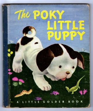 The Poky Little Puppy Vintage Children 