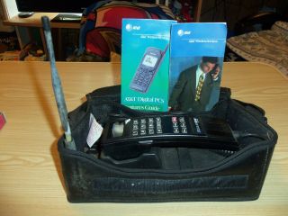 Vintage Cellular One Motorola Cellphone Model Scn2396a Mobile Bag Car Phone