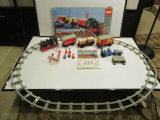Vintage Lego Train 7722 100 Complete And