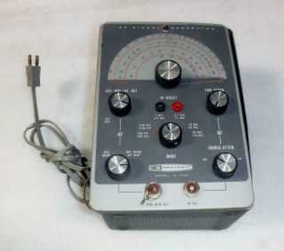 As - Is Vintage Heathkit Ig - 102s Rf Signal Generator