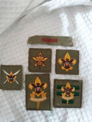 Vintage Boy Scout Patch Bsa Order Of The Arrow Patches Be Prepared