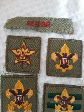 Vintage boy scout patch BSA Order of the Arrow patches Be Prepared 2