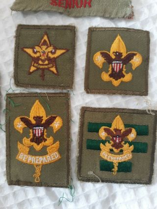 Vintage boy scout patch BSA Order of the Arrow patches Be Prepared 3