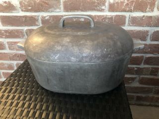 Magnalite Classic 8 Qt Vintage Roasting Pan With Insert Trivet And Lid Usa