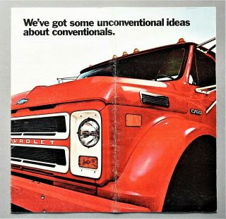 1970 Chevrolet Heavy & Medium Trucks Brochure 12 Pages 70chmht