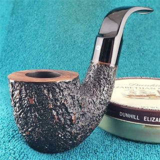 Very Ardor Urano Extra Large Thick Full Bent Freehand Italian Estate Pipe