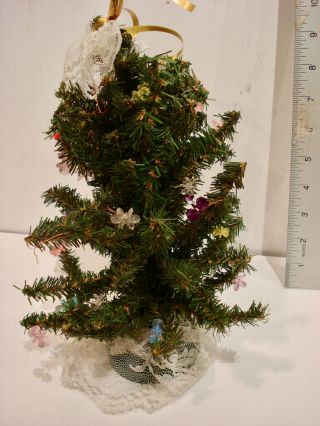 Vintage Dollhouse Miniature Christmas Tree 1:12
