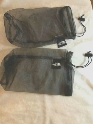 Ln 2 Vintage North Face Black Mesh Accessories Bags