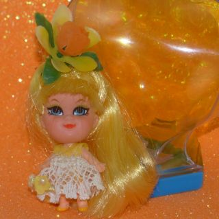 Mattel Vintage Liddle Kiddle Kologne Honeysuckle Doll Perfume Bottle Case