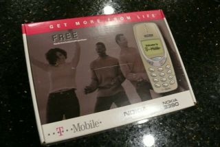 T - Mobile Nokia 3390 Cell Phone Museum Collectors Piece Gsm ✨sealed✨