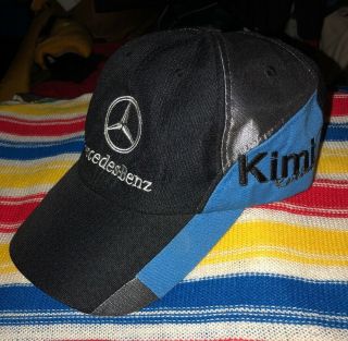 Kimi Raikkonen Mclaren Mercedes - Benz F1 Formula One Auto Racing Car Hat