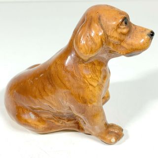 Vintage Mortens Studio Dog Figurine Ceramic Dachshund Puppy 3