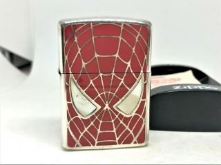 Zippo Armor Limited Edition Spider - Man 3 Double - Sided Shell - Inlay Design Lighter