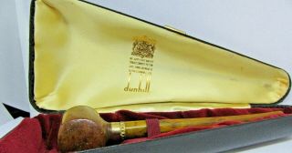 Rare Dunhill Gold Band Pipe.  King George Vi