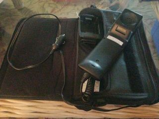 Vintage Motorola Soft - Pak Bag Phone Scn2497b Portable Car Telephone Old Bag