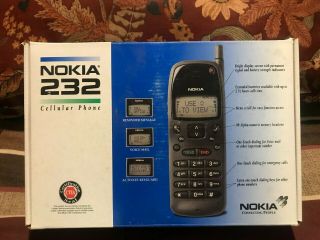 Nokia 232 Old Stock Analog Cell Phone