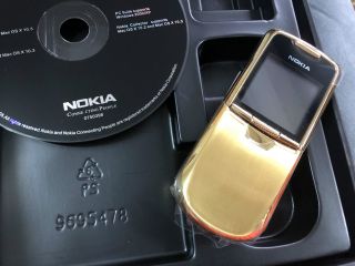 NOKIA 8800 CLASSIC GOLD EDITION RM - 13 MADE IN GERMANY MOBILE PHONE 3