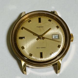 Vintage 1971 Men’s Timex Self Winding Wrist Watch